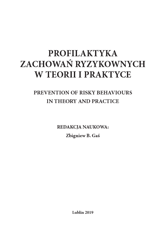 PROFILAKTYKA ZACHOWAŃ RYZYKOWNYCH W TEORII I PRAKTYCE - obrazek 3