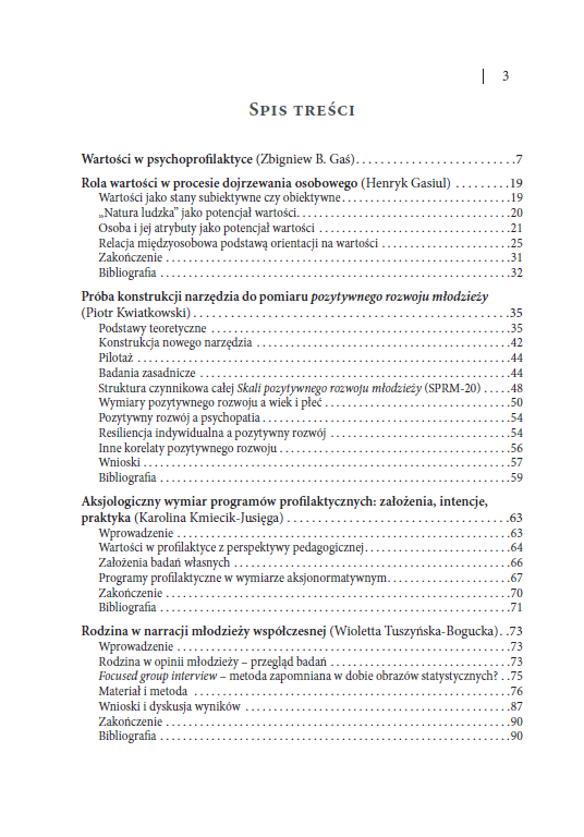 PSYCHOPROFILAKTYKA W ŚWIECIE ZAGUBIONYCH WARTOŚCI - obrazek 4