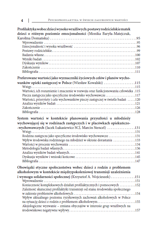 PSYCHOPROFILAKTYKA W ŚWIECIE ZAGUBIONYCH WARTOŚCI - obrazek 6