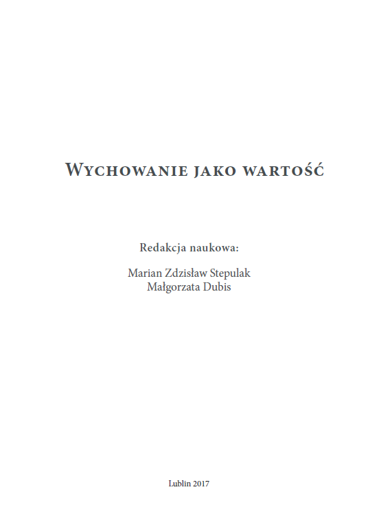 WYCHOWANIE JAKO WARTOŚĆ - obrazek 2