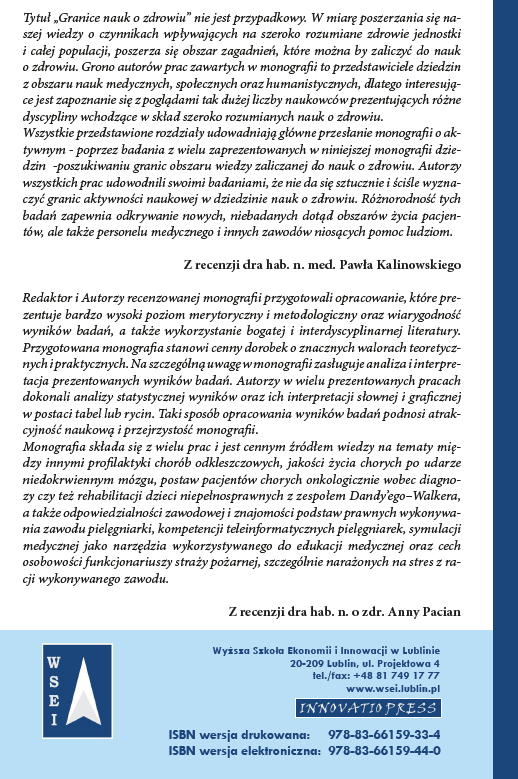 GRANICE NAUK O ZDROWIU - obrazek 6
