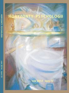 Horyzonty Psychologii 2014 okładka