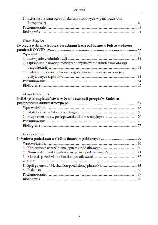Bezpieczeństwo wewnętrzne na tle zmian w administracji publicznej (e-book) - obrazek 5