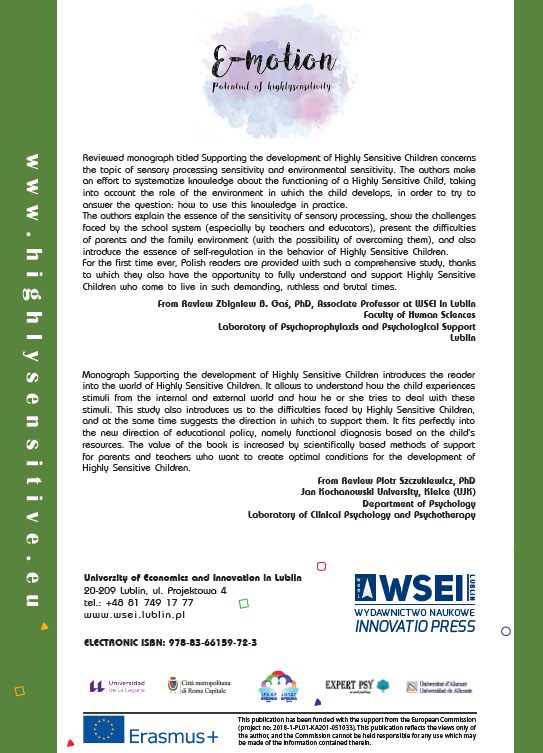 Supporting the development of Highly Sensitive Children ANG (otwarty dostęp) - obrazek 6