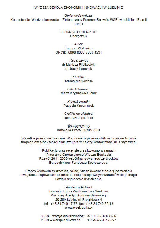 T.01 FINANSE PUBLICZNE (e-book) - obrazek 3