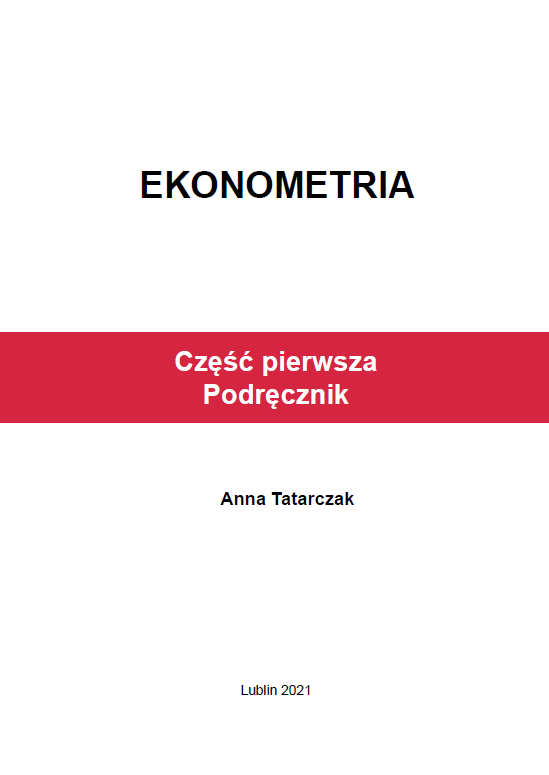 T.20 EKONOMETRIA (e-book) - obrazek 2