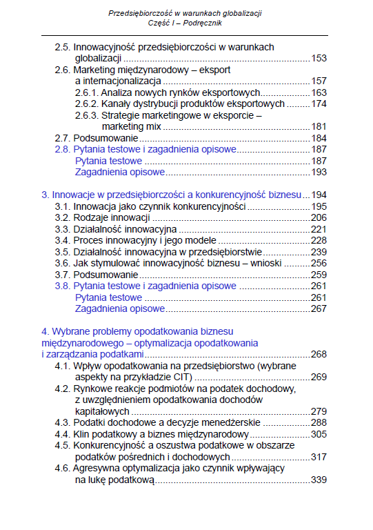 T.14 PRZEDSIĘBIORCZOŚĆ W WARUNKACH GLOBALIZACJI (e-book) - obrazek 5