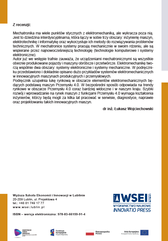 T.17 ELEKTROMECHANICZNE ELEMENTY MECHATRONIKI (e-book) - obrazek 10