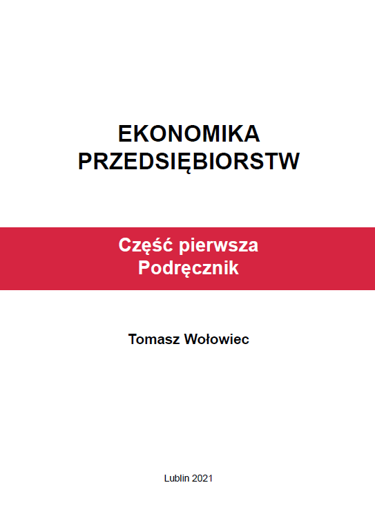 T.11 EKONOMIKA PRZEDSIĘBIORSTW (e-book) - obrazek 2