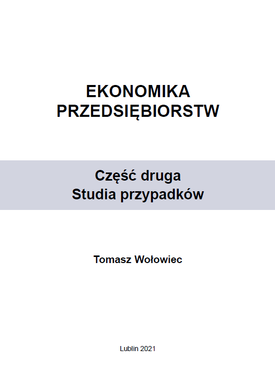T.11 EKONOMIKA PRZEDSIĘBIORSTW (e-book) - obrazek 8