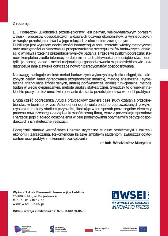 T.11 EKONOMIKA PRZEDSIĘBIORSTW (e-book) - obrazek 11