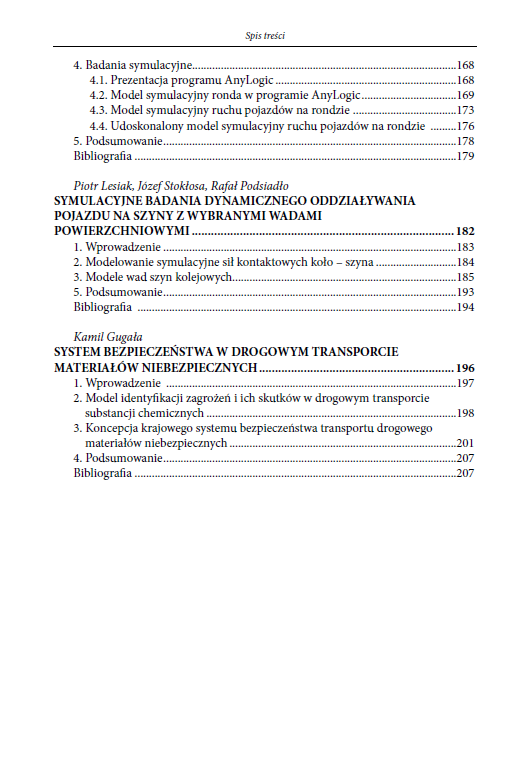 INŻYNIERIA TRANSPORTU (e-book) - obrazek 8