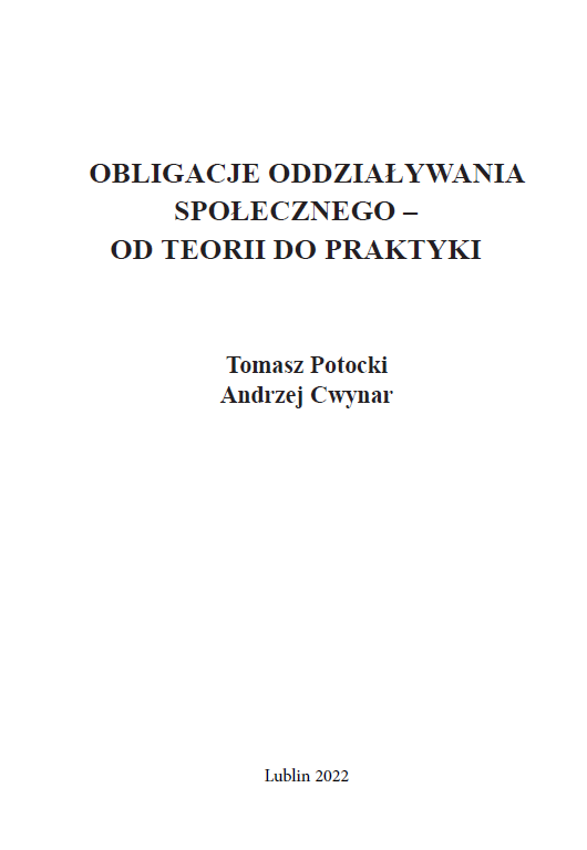 OBLIGACJE ODDZIAŁYWANIA SPOŁECZNEGO – OD TEORII DO PRAKTYKI - obrazek 2