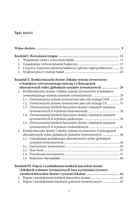 Krótkie łańcuchy dostaw i lokalne systemy żywnościowe – studium prawnoporównawcze - obrazek 5