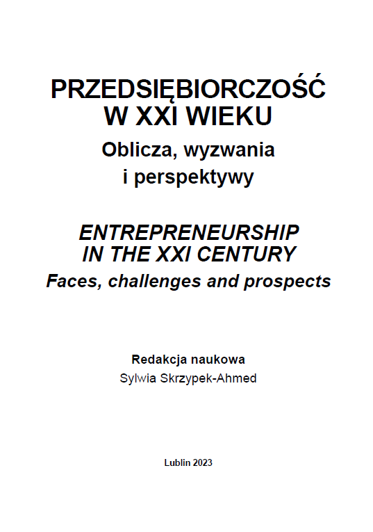 PRZEDSIĘBIORCZOŚĆ W XXI WIEKU. Oblicza, wyzwania i perspektywy (e-book) - obrazek 3