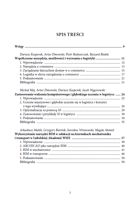 WSPÓŁCZESNE OBLICZA TRANSPORTU I LOGISTYKI (e-book) - obrazek 4