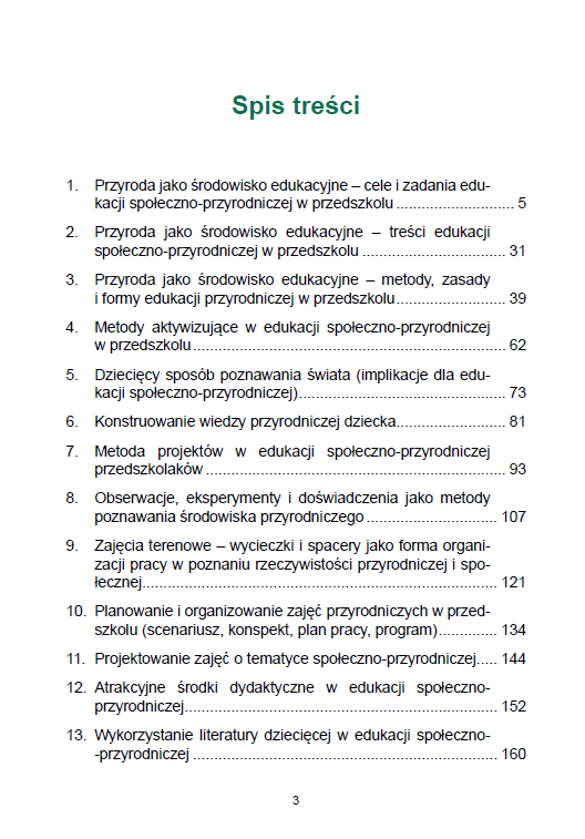 T. 25 EDUKACJA SPOŁECZNO-PRZYRODNICZA W PRZEDSZKOLU - PODRĘCZNIK, STUDIA PRZYPADKÓW (e-book) - obrazek 4