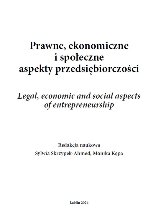 Prawne, ekonomiczne i społeczne aspekty przedsiębiorczości (e-book) - obrazek 3