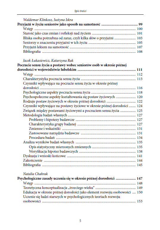 Współczesne wyzwania w opiece nad osobami starszymi. Aspekty psychologiczne i medyczne (e-book) - obrazek 6