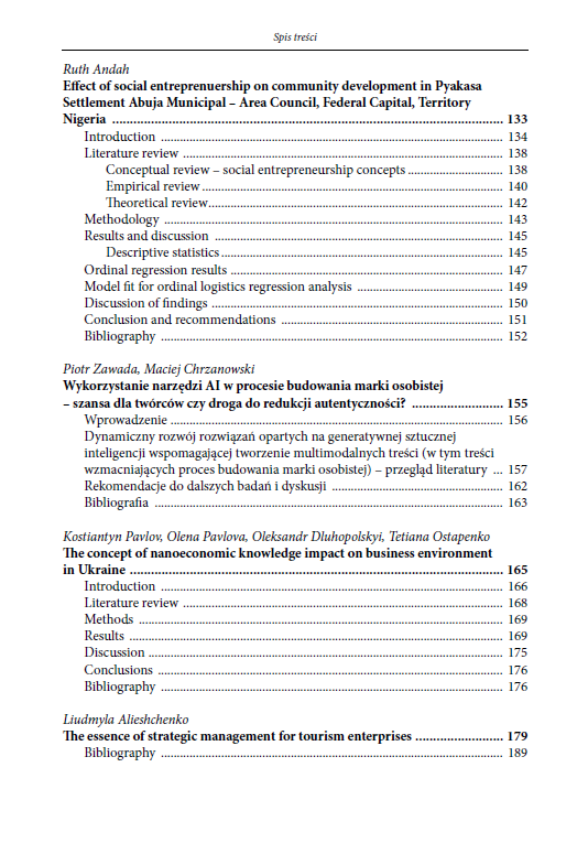 CONTEMPORARY TRENDS AND CHALLENGES OF ENTREPRENEURSHIP, SECURITY AND LOGISTICS - EDUCATION AND R&D AS A POLISH EXPORT COMMODITY (e-book) - obrazek 7