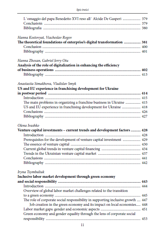 CONTEMPORARY TRENDS AND CHALLENGES OF ENTREPRENEURSHIP, SECURITY AND LOGISTICS - EDUCATION AND R&D AS A POLISH EXPORT COMMODITY (e-book) - obrazek 11