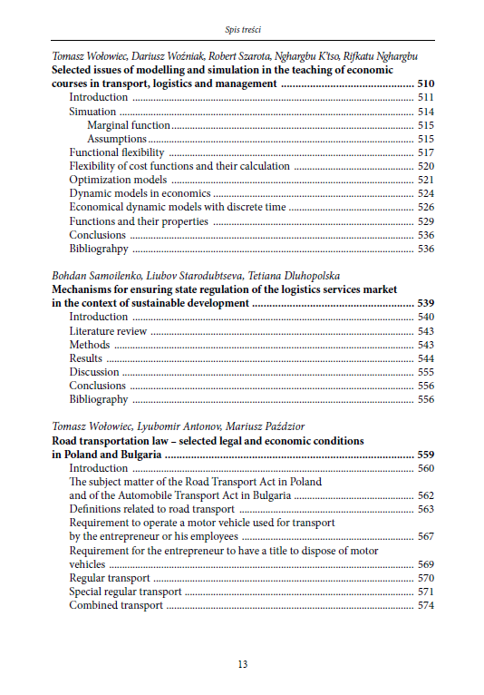 CONTEMPORARY TRENDS AND CHALLENGES OF ENTREPRENEURSHIP, SECURITY AND LOGISTICS - EDUCATION AND R&D AS A POLISH EXPORT COMMODITY (e-book) - obrazek 13