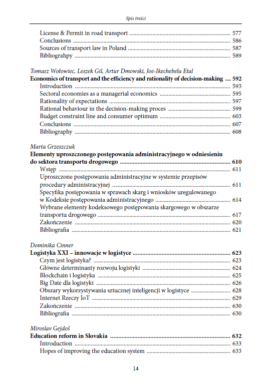 CONTEMPORARY TRENDS AND CHALLENGES OF ENTREPRENEURSHIP, SECURITY AND LOGISTICS - EDUCATION AND R&D AS A POLISH EXPORT COMMODITY (e-book) - obrazek 14