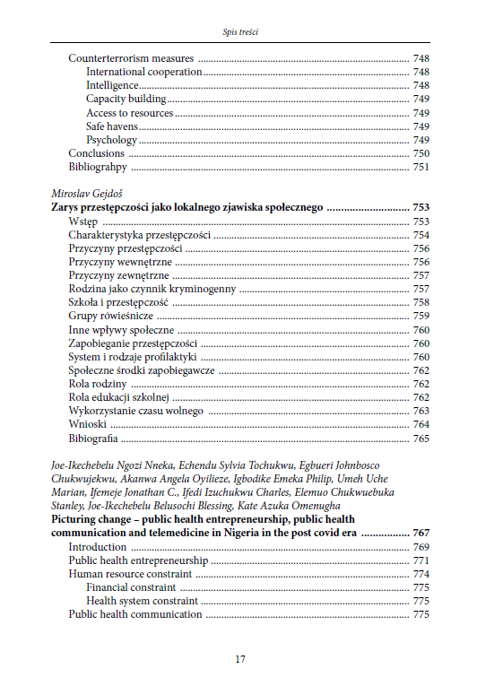 CONTEMPORARY TRENDS AND CHALLENGES OF ENTREPRENEURSHIP, SECURITY AND LOGISTICS - EDUCATION AND R&D AS A POLISH EXPORT COMMODITY (e-book) - obrazek 17
