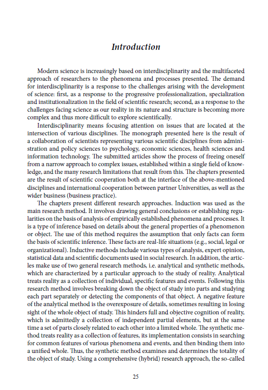 CONTEMPORARY TRENDS AND CHALLENGES OF ENTREPRENEURSHIP, SECURITY AND LOGISTICS - EDUCATION AND R&D AS A POLISH EXPORT COMMODITY (e-book) - obrazek 25